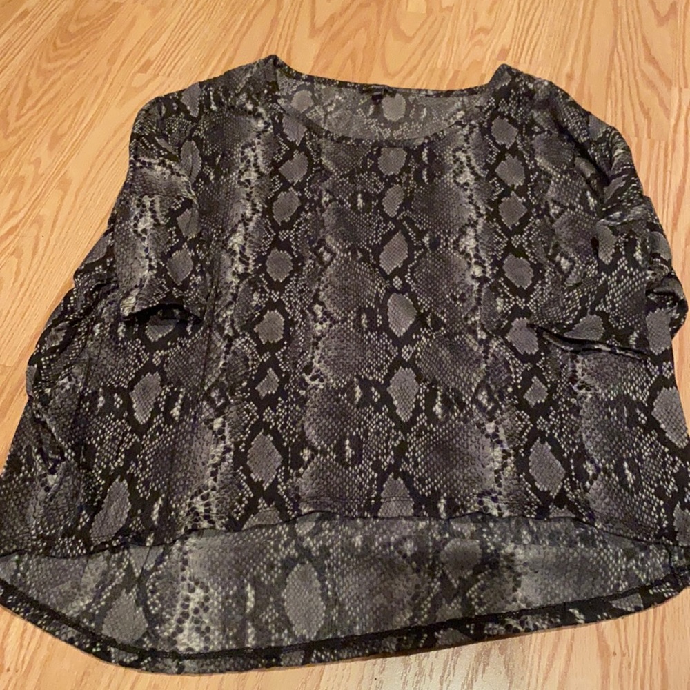 Snake Skin Blouse
